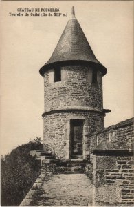 CPA Fougeres Tourelle de Guibe (1237471)