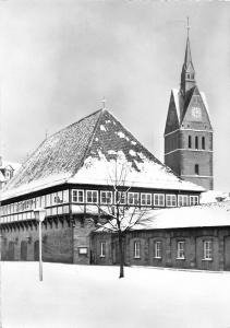 BG782 der ballhof in hannover mit dem turm der marktkirch  CPSM 14x9.5cm germany