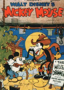 Walt Disney Mickey Mouse Magazine Goofy as Cowboy Postcard