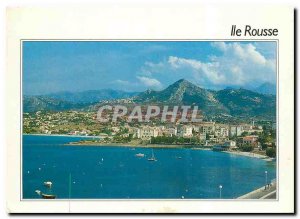 Postcard Modern Ile Rousse