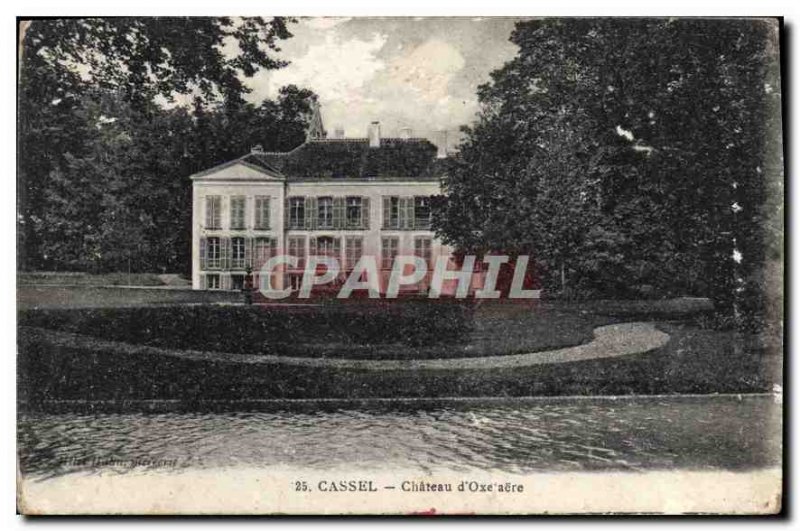 Postcard Old Cassel chateau d'Oxelaere