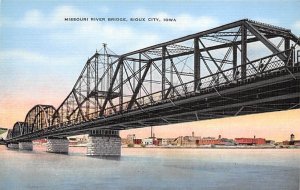 Missouri River Bridge Sioux City, Iowa