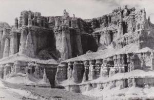 RPPC Castle of a Thousand Rooms - Badlands SD, South Dakota