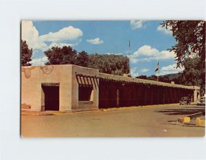 Postcard Old Palace Of The Governors, Santa Fe, New Mexico