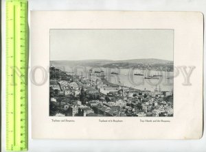 476254 Turkey Constantinople Top-Haneh and Bosporus Vintage poster phototype