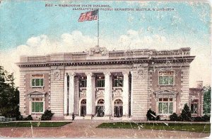 Postcard BUILDING SCENE Seattle Washington WA AJ1601