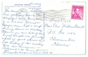 1964 Oceanside, OR Postcard *6L(2)18