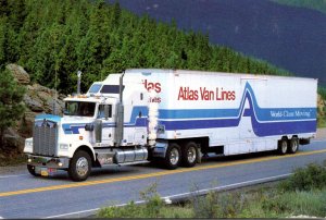 Iowa Des Moines Truck Atlas Van Lines Movng 1994