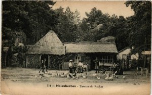 CPA MALESHERBES - Taverne du Rocher (631922)