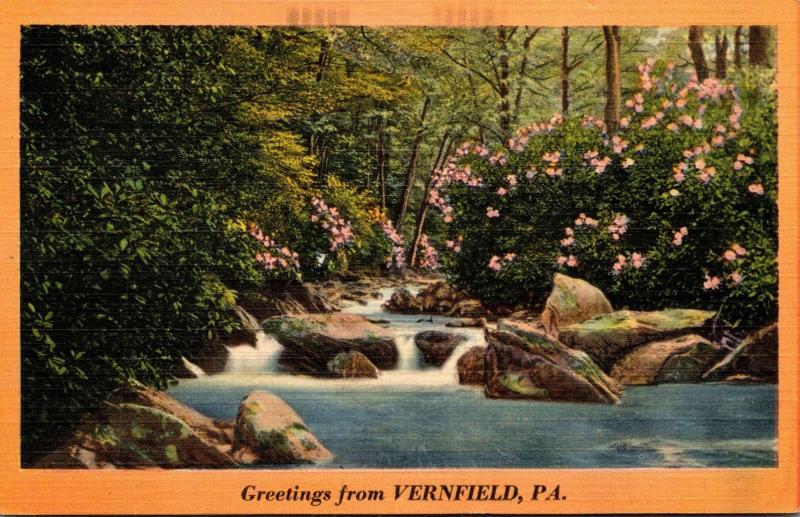 Pennsylvania Greetings From Vernfield