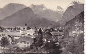 Austria Salzburg Lofer gegen die Loferer Steinberge Real Photo
