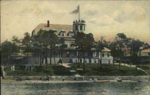 Onset Bay Cape Cod MA Pine Tree Inn Point Independence c1910 Postcard