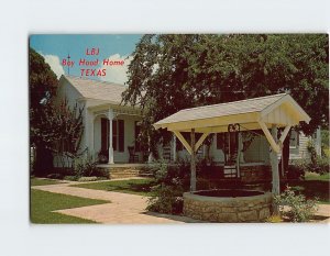Postcard L.B.J. Boy Hood Home, Johnson City, Texas