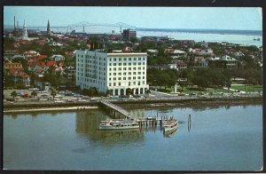 South Carolina CHARLESTON Hotel Fort Sumter on Waterfront - pm1966 - Chrome