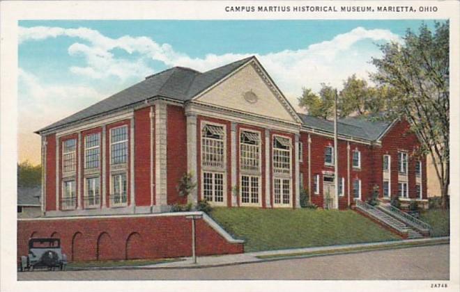 Ohio Marietta Campus Martius Historical Museum Curteich