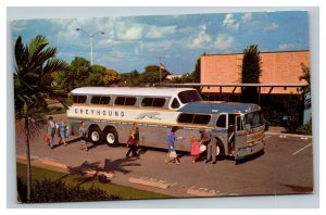 Vintage 1950's Advertising Postcard The Super Scenicruiser - Greyhound Bus