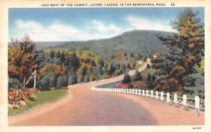 Just West of the Summit in Berkshires, Massachusetts Jacobs Ladder.