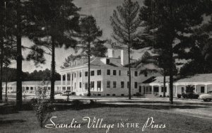 Vintage Postcard 1957 Scandia Village in the Pines Raleigh North Carolina N. C.