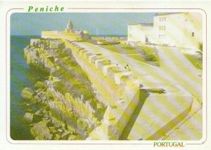 Portugal Postcard - Peniche - Pormenor Do Forte Junto a Costa - Ref TZ6588