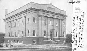 Champlin Memorial Masonic Temple Boone, Iowa, USA  