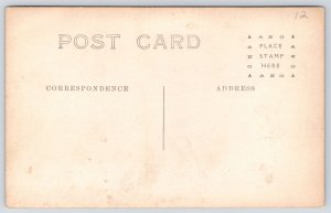 Aledo Illinois~William & Vashti College~WV Dormitory~Gone Now~c1917 RPPC