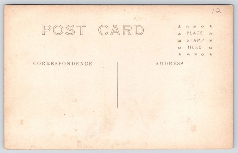 Aledo Illinois~William & Vashti College~WV Dormitory~Gone Now~c1917 RPPC