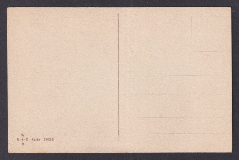 Vinatga postcard GERMANY, Merry Christmas, City yard