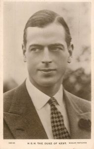 British Royalty Postcard HRH the Duke of Kent