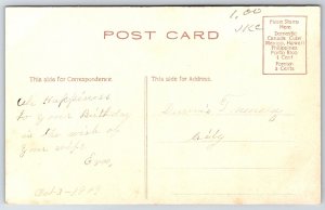 Niagara Falls New York~Cave Of The Winds Seen Frozen In Winter~Vintage Postcard