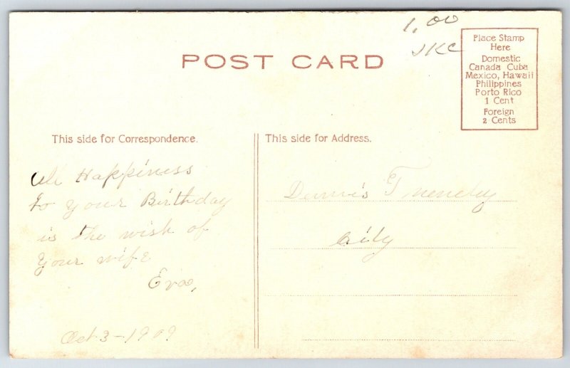 Niagara Falls New York~Cave Of The Winds Seen Frozen In Winter~Vintage Postcard