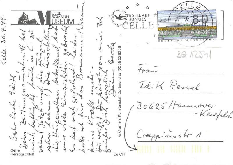 BG12541 celle bomann museum  herzogschloss  germany