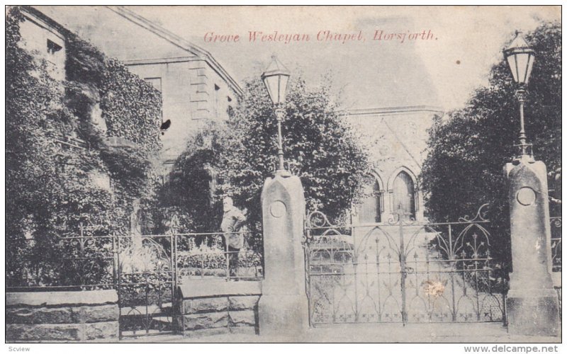 HORSFORTH, England, PU-1905; Grove Wesleyan Chapel