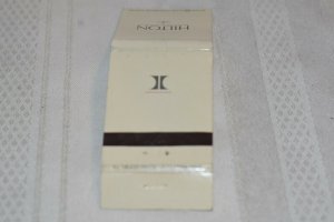 Hilton 20 Strike Matchbook Cover