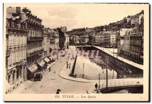 Tulle - Quays - Old Postcard