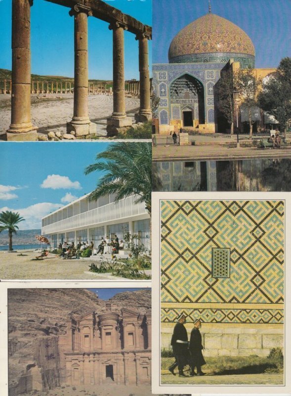 JORDANIA 87 Postcards Mostly 1960-2000 (L3938)