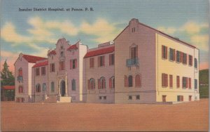 Postcard Insular District Hospital Ponce PR Puerto Rico