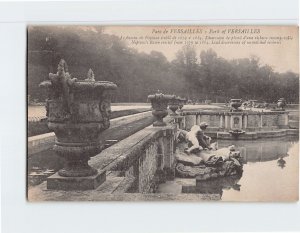 Postcard Neptune's Basin, Park of Versailles, France