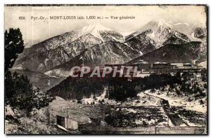 Mont Louis - Vue Generale - Old Postcard