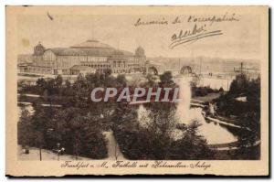 Old Postcard Frankfurt