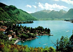 France Lac d'Annecy Aerial View