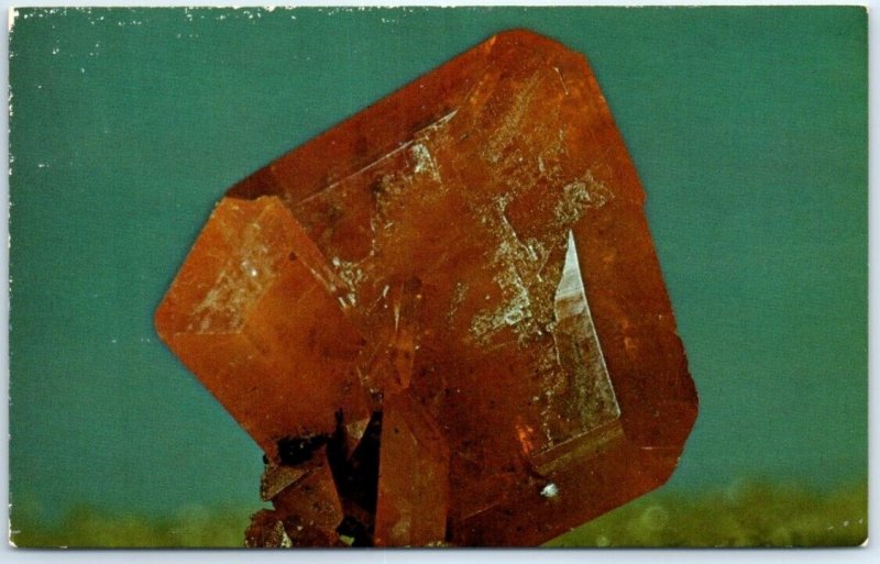 Postcard - Wulfenite crystal from the Red Cloud Mine - Arizona