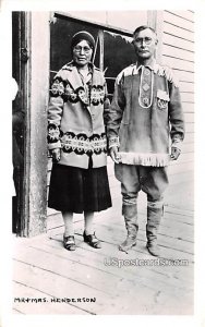 Mr & Mrs Henderson - Juneau, Alaska AK