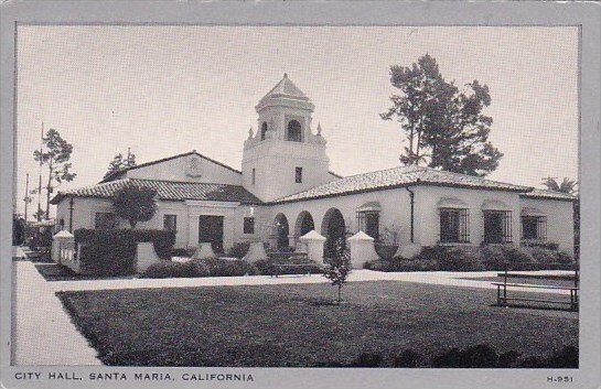 California Santa Maria City Hall