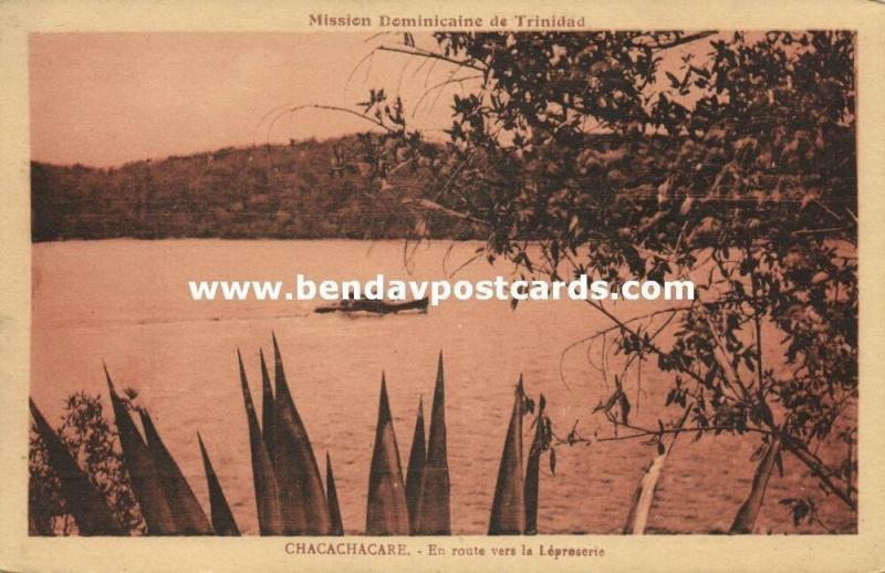 trinidad, B.W.I., CHACACHACARE, On route to the Leprosy (1920s) Mission