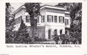 RP: COLUMBIA , South Carolina , 1940s ; Governor's Mansion