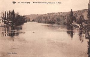 BF4327 vallee de la vienne vue prise du chauvigny france