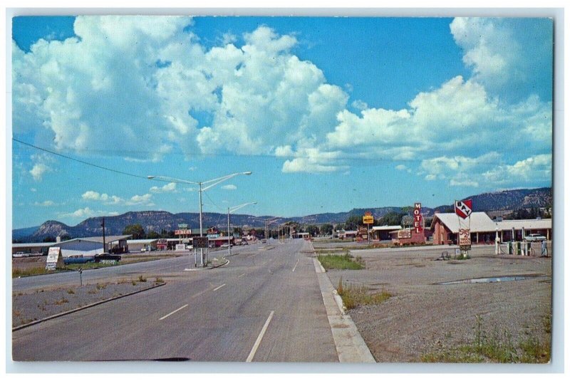 c1960's At Y Of US Highways Gateway To The Vacation Land Roton NM Postcard