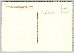 Clearwater   Florida   Memorial Causeway  Postcard