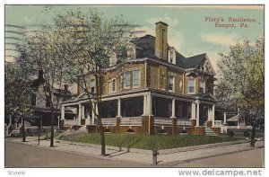 Flory's Residence, Bangor, Pennsylvania,PU-1914