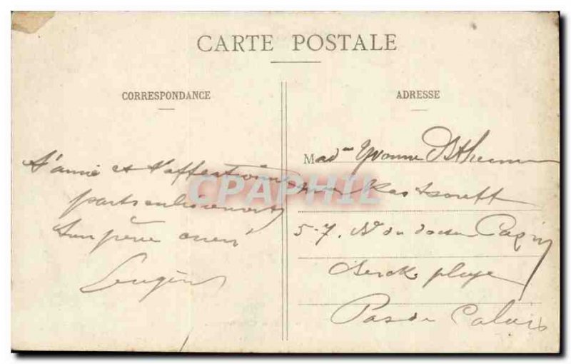 Paris Old Postcard A corner of the Champs Elysees